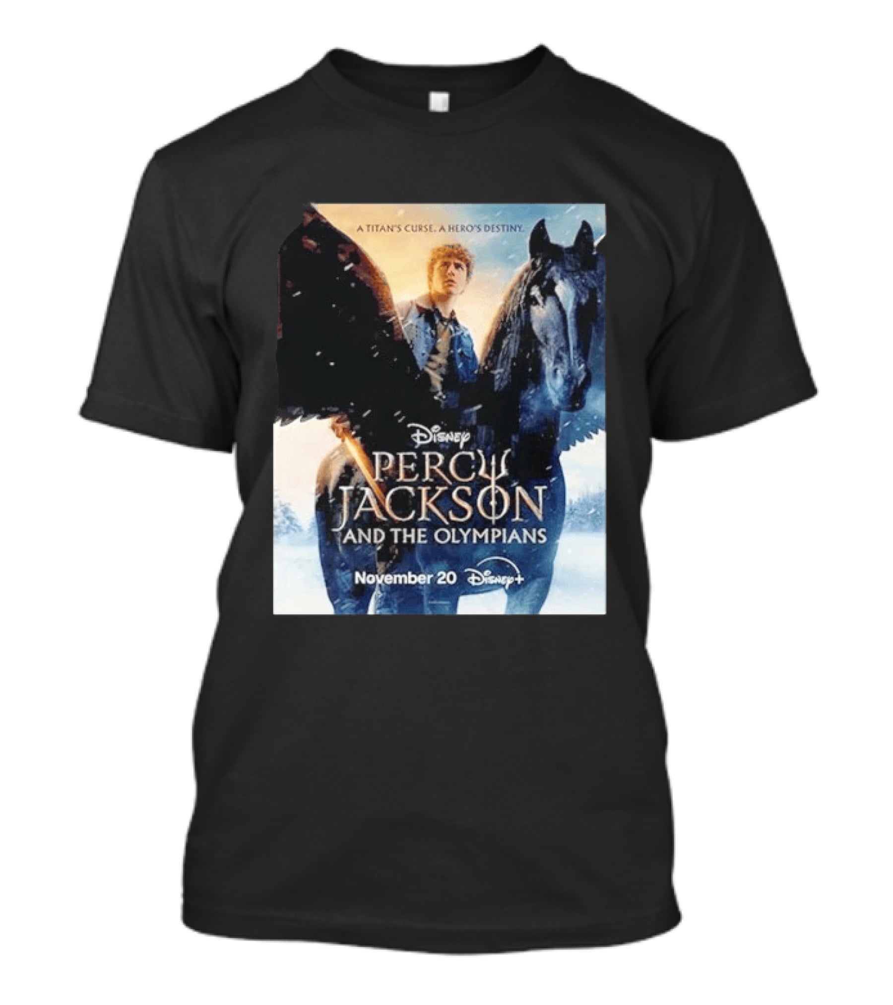 Percy Jackson And The Olympians A Titan's Curse A Hero's Destiny November 20 Disney+ T-Shirt