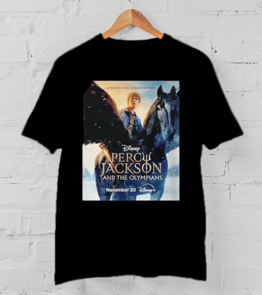 Percy Jackson And The Olympians A Titan's Curse A Hero's Destiny November 20 Disney+ T-Shirt