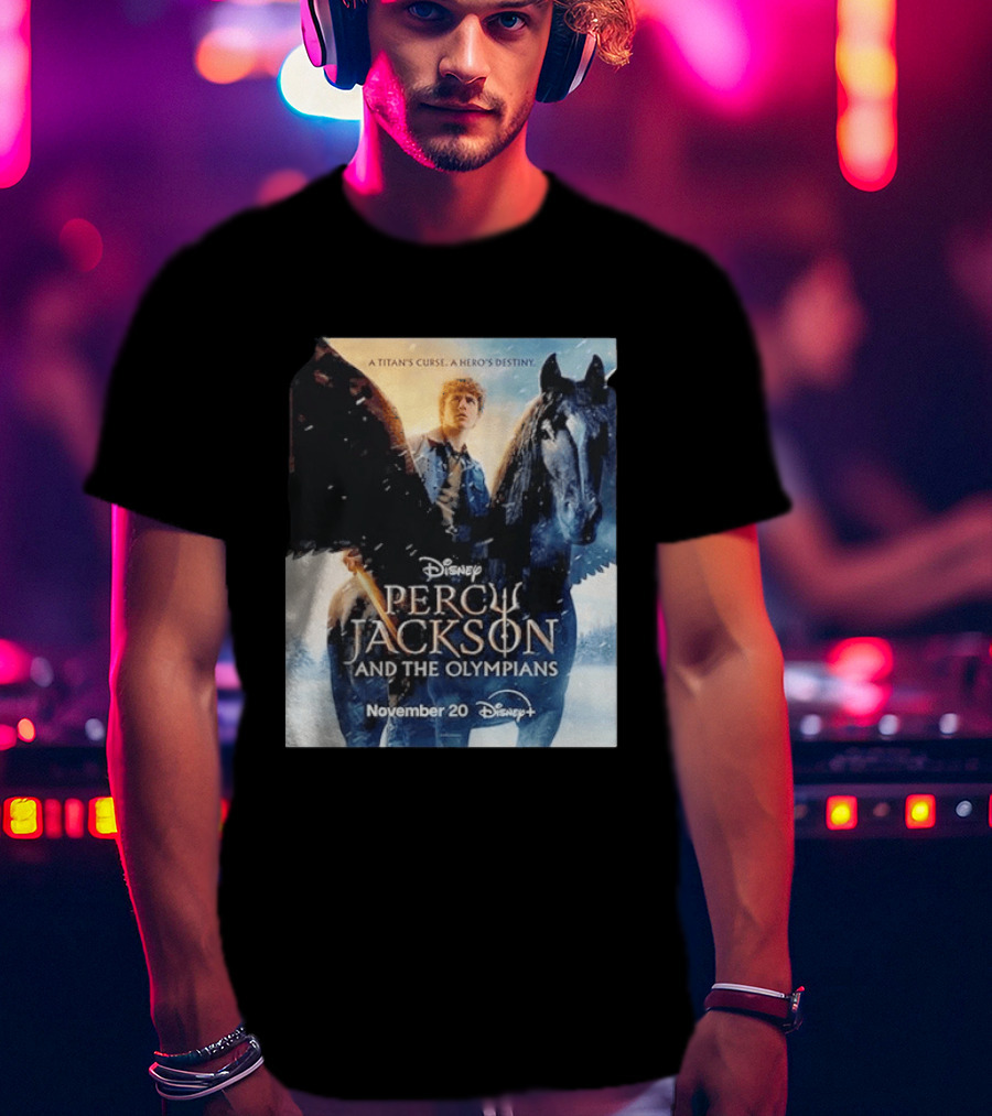 Percy Jackson And The Olympians A Titan's Curse A Hero's Destiny November 20 Disney+ T-Shirt