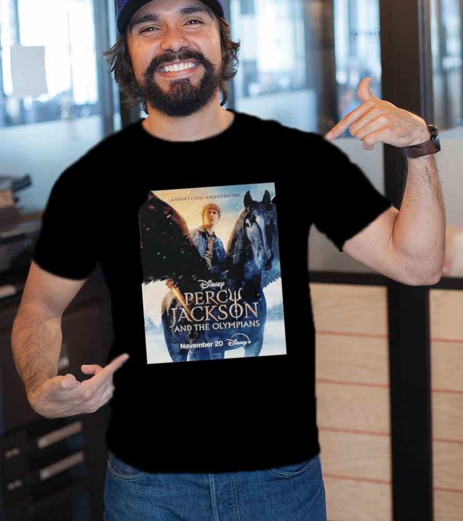 Percy Jackson And The Olympians A Titan's Curse A Hero's Destiny November 20 Disney+ T-Shirt