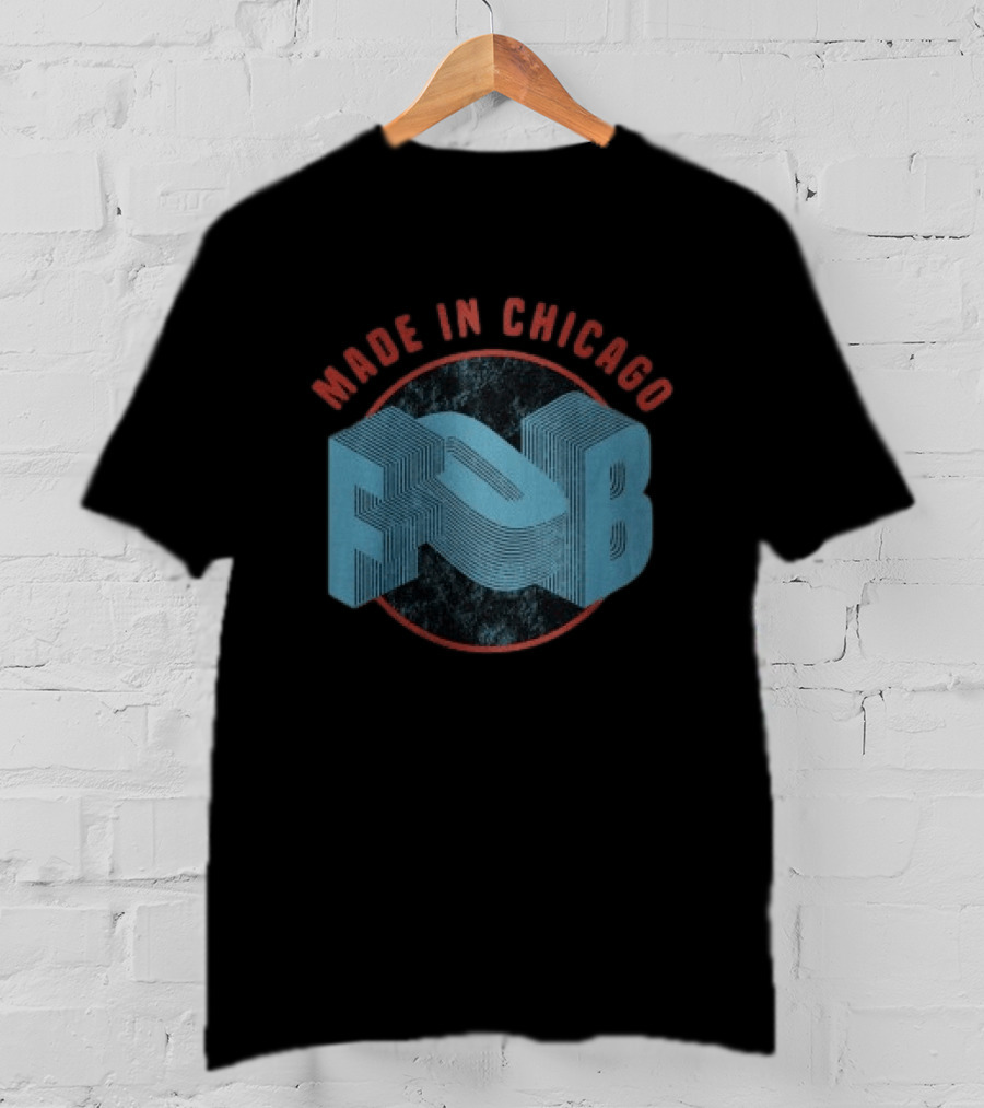 FOB Made In Chicago Rock Sound Shop Fall Out Boy T-Shirt