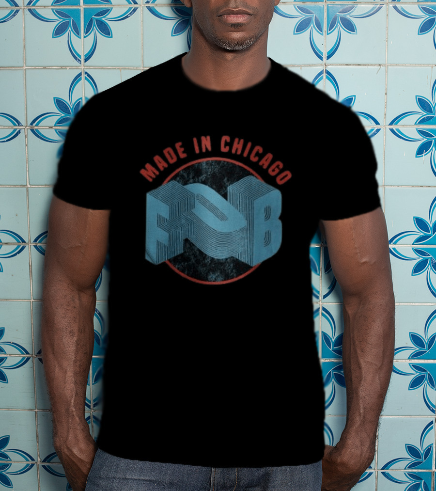 FOB Made In Chicago Rock Sound Shop Fall Out Boy T-Shirt