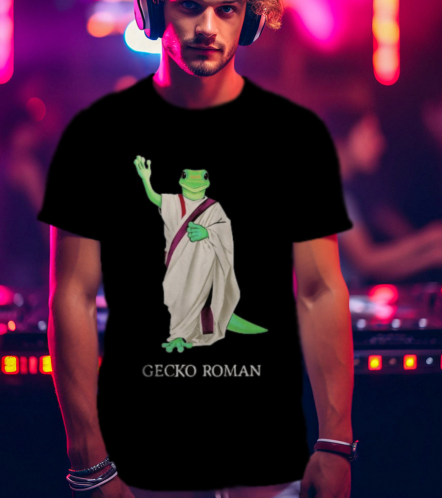 Stakuyi Gecko Roman Toga Outfit T-Shirt