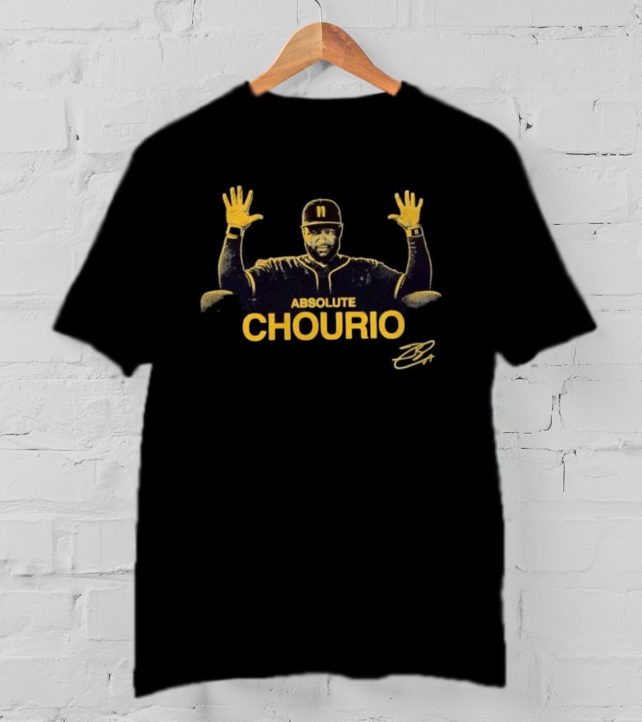 Milwaukee Brewers Baseball Absolute Chourio Signature 11 T-Shirt