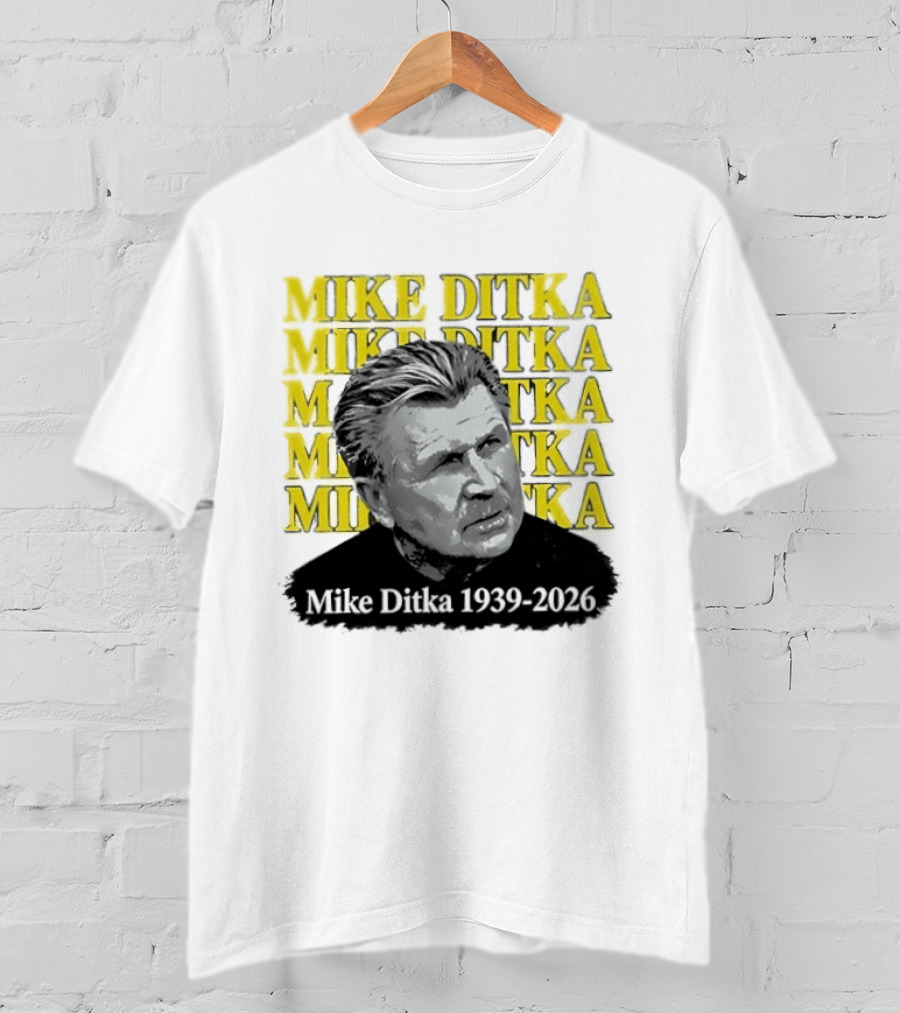 Mike Ditka Da Coach Chicago Bears 1939 2023 In Loving Memory T-Shirt