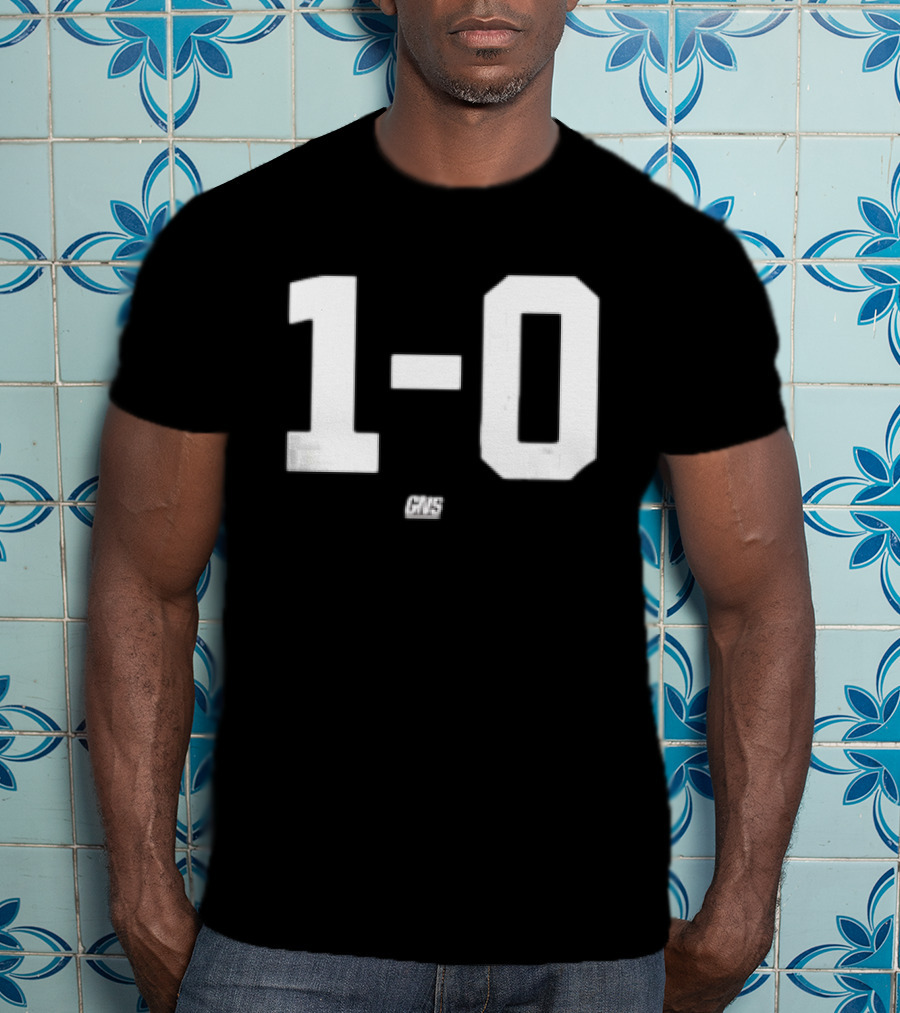 1 0 GNS Sports Score Numbers T-Shirt