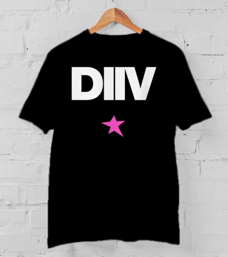 DIIV Pink Star T-Shirt