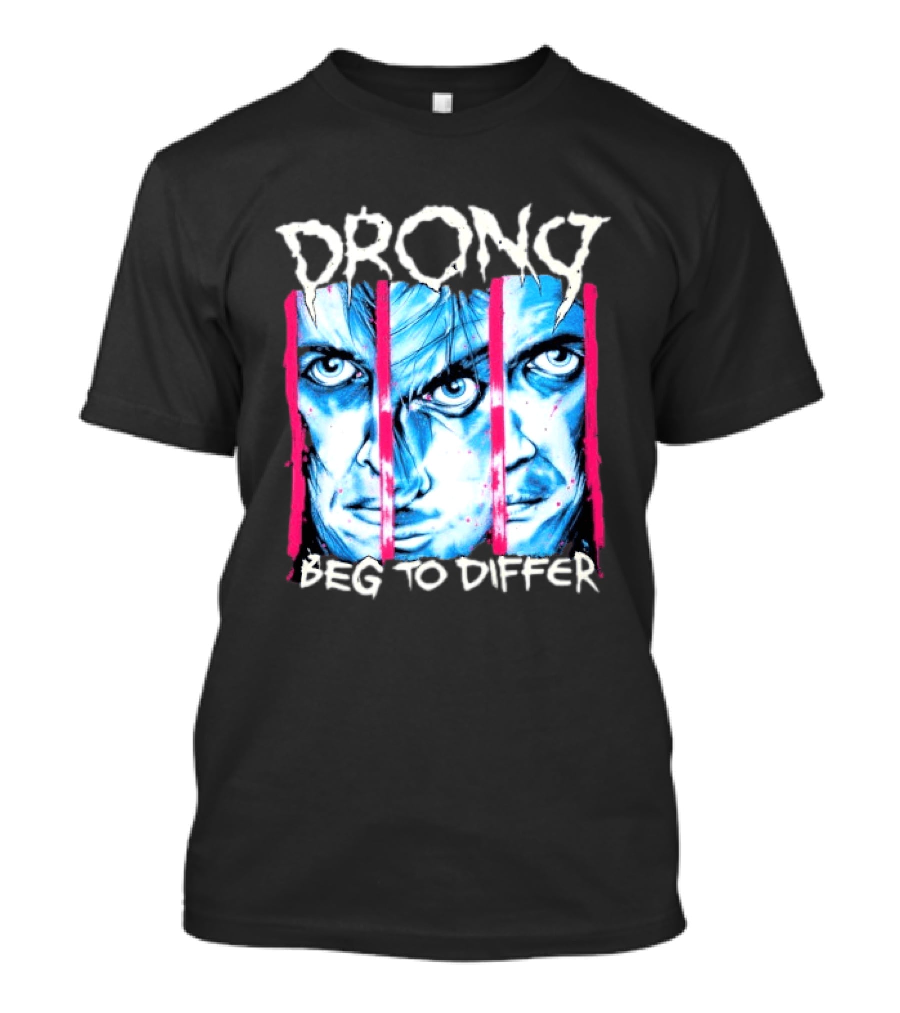PRONG Beg To Differ Album Art Face T-Shirt