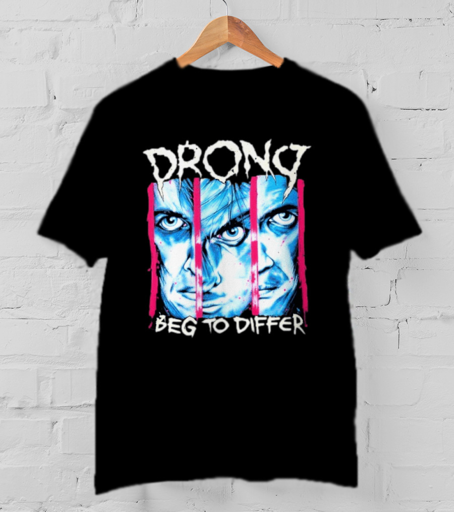 PRONG Beg To Differ Album Art Face T-Shirt