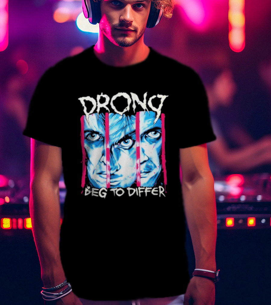PRONG Beg To Differ Album Art Face T-Shirt