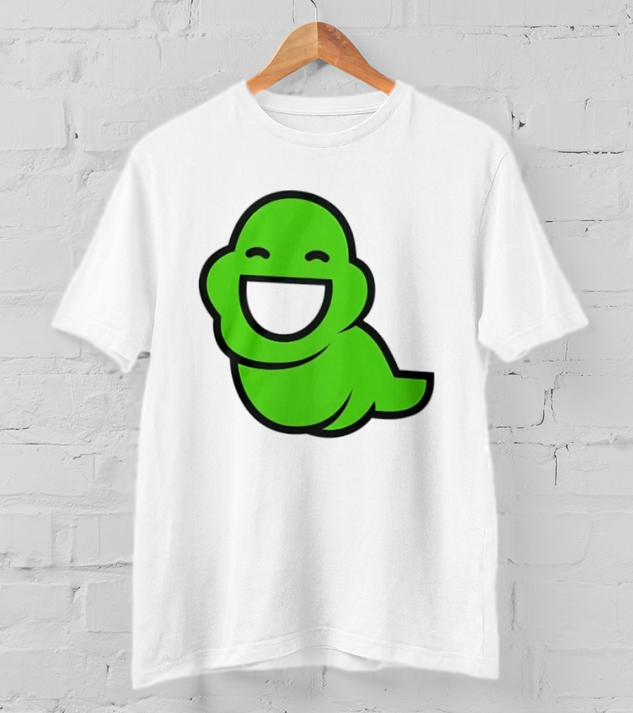 Homestuck John Egbert Slime Ghost Green Smiling T-Shirt