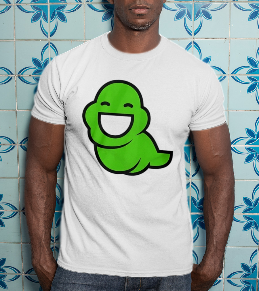 Homestuck John Egbert Slime Ghost Green Smiling T-Shirt