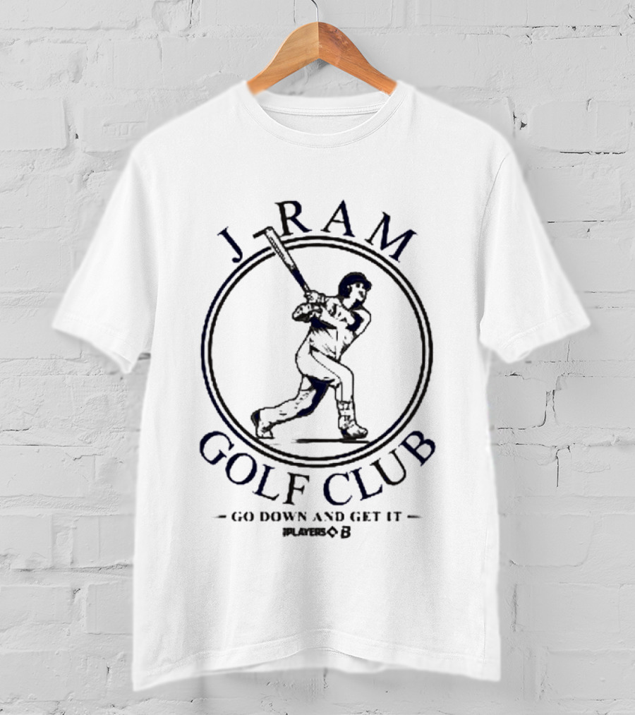J Ram Golf Club Go Down And Get It Number 8 T-Shirt