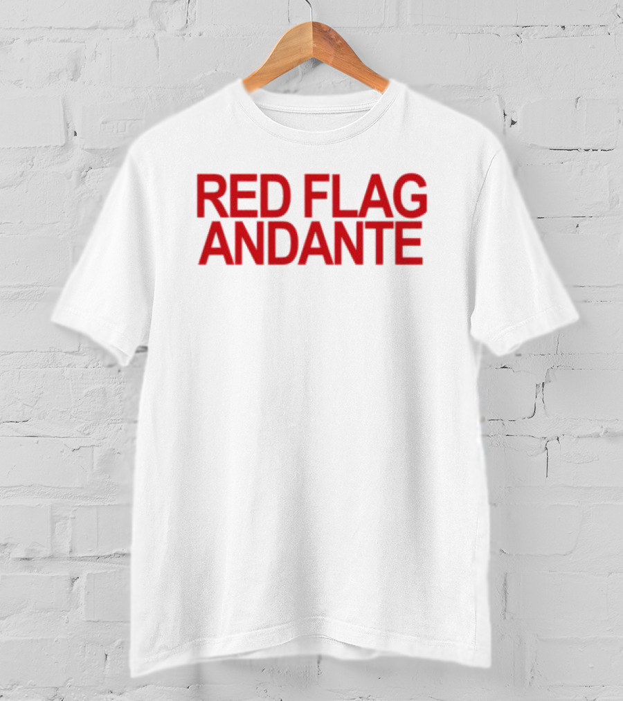 Rosalia Store Red Flag Andante T-Shirt