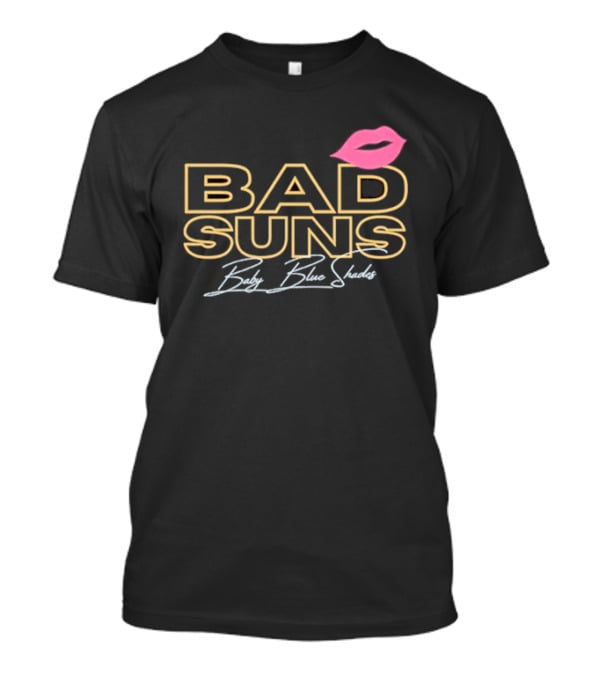 Bad Suns Baby Blue Shades Pink Lips T-Shirt