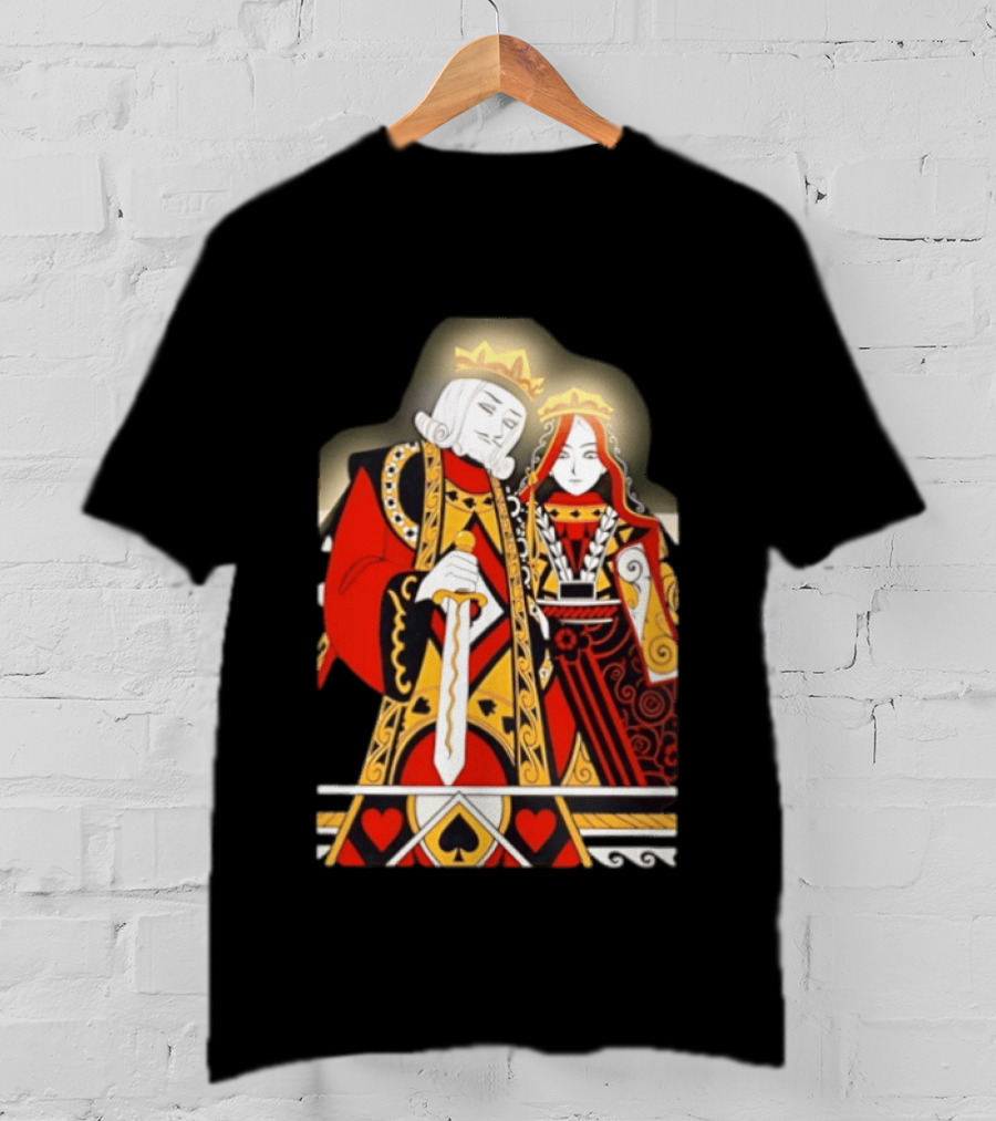 King And Queen Playing Card T-Shirt