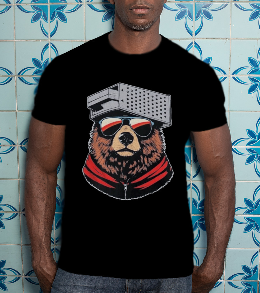 Chicago Bears Grater Hat Sunglasses Bear T-Shirt