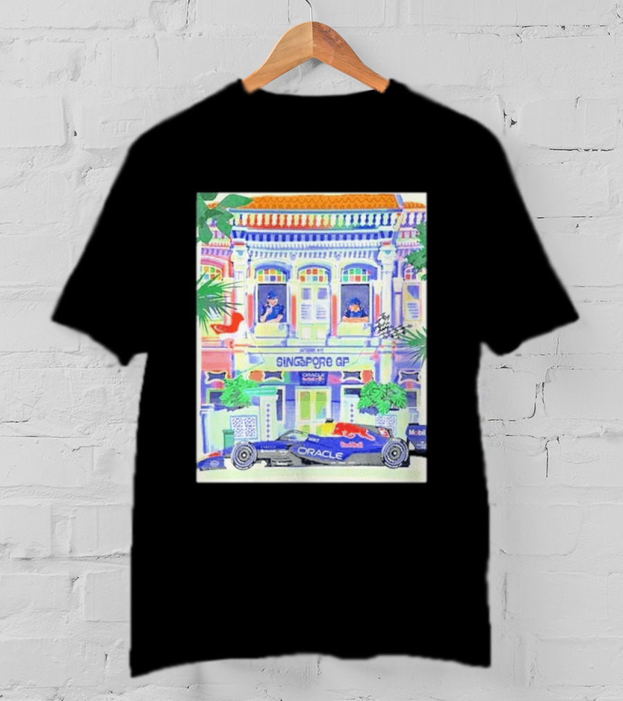Max Verstappen Red Bull Racing Singapore GP October 9 11 2026 T-Shirt