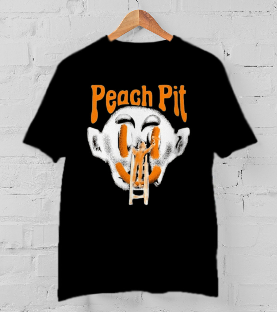 Peach Pit Face Painting Ladder T-Shirt