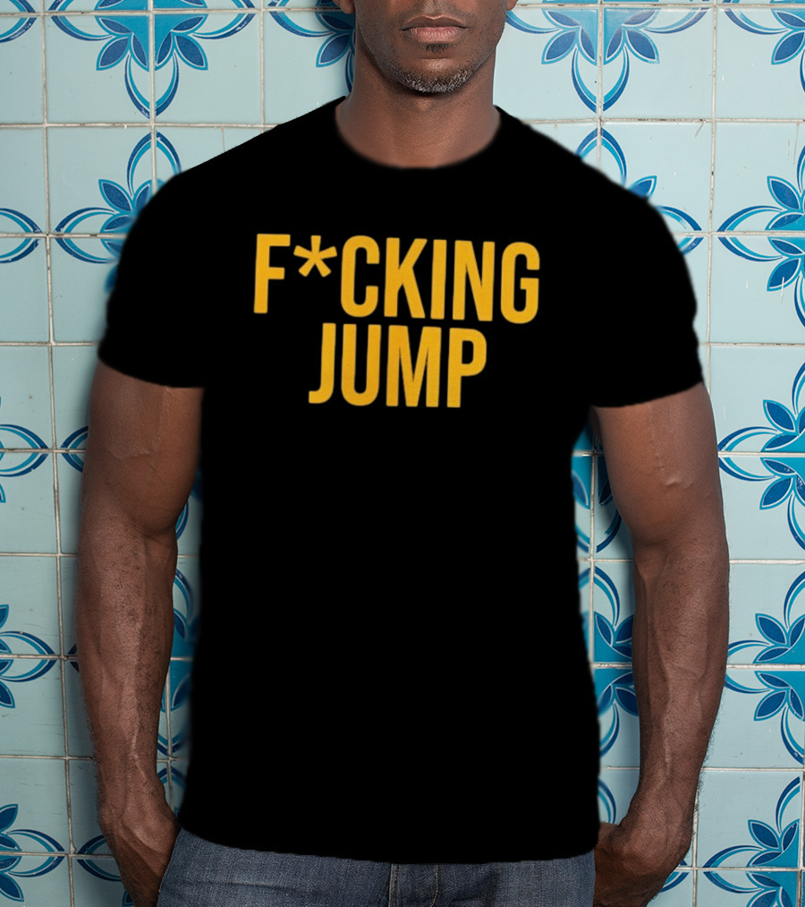 Iowa Hawkeyes Football F*cking Jump T-Shirt
