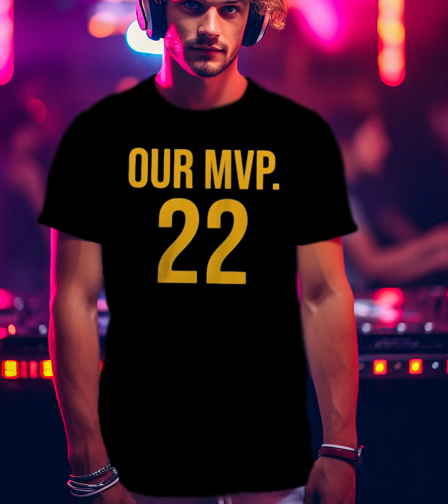 Iowa Hawkeyes Our MVP 22 Caitlin Clark T-Shirt