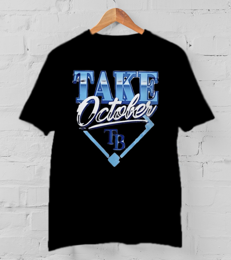 Tampa Bay Rays Take October 2026 Postseason T-Shirt