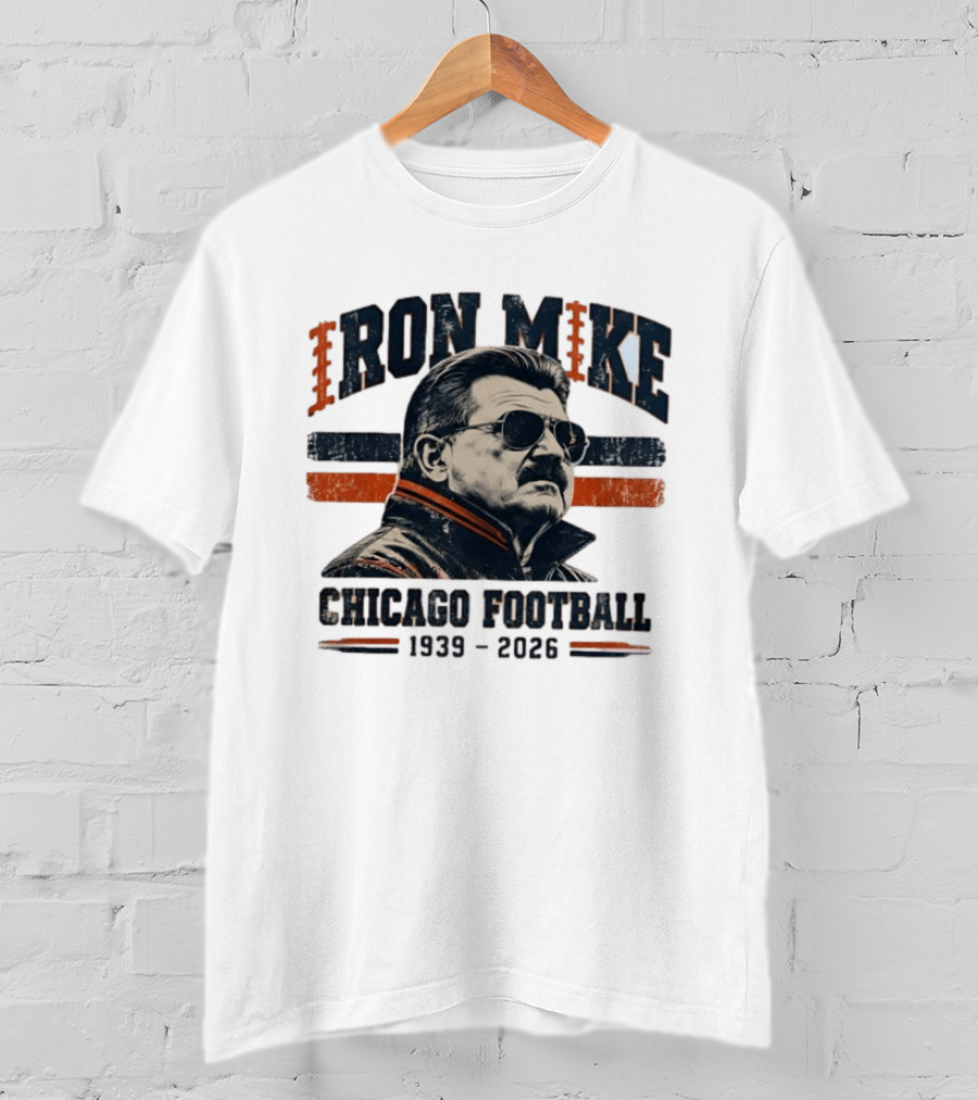 Chicago Bears Iron Mike Chicago Football 1939 2026 T-Shirt