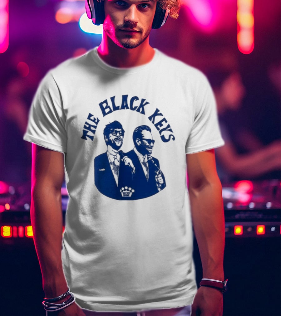 The Black Keys Easy Eye Sound Live On Stage Maroon T-Shirt