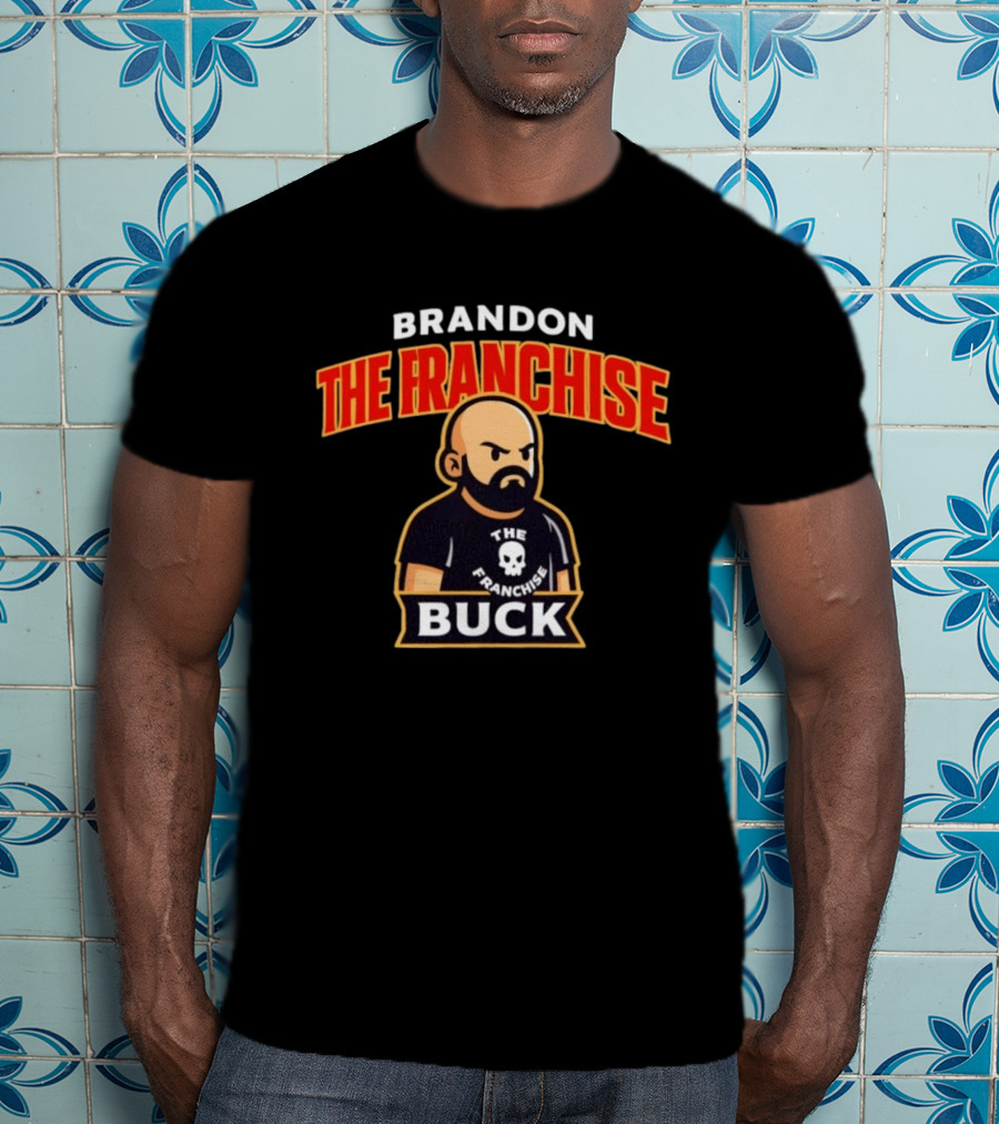 BRANDON THE FRANCHISE BUCK Skull T-Shirt