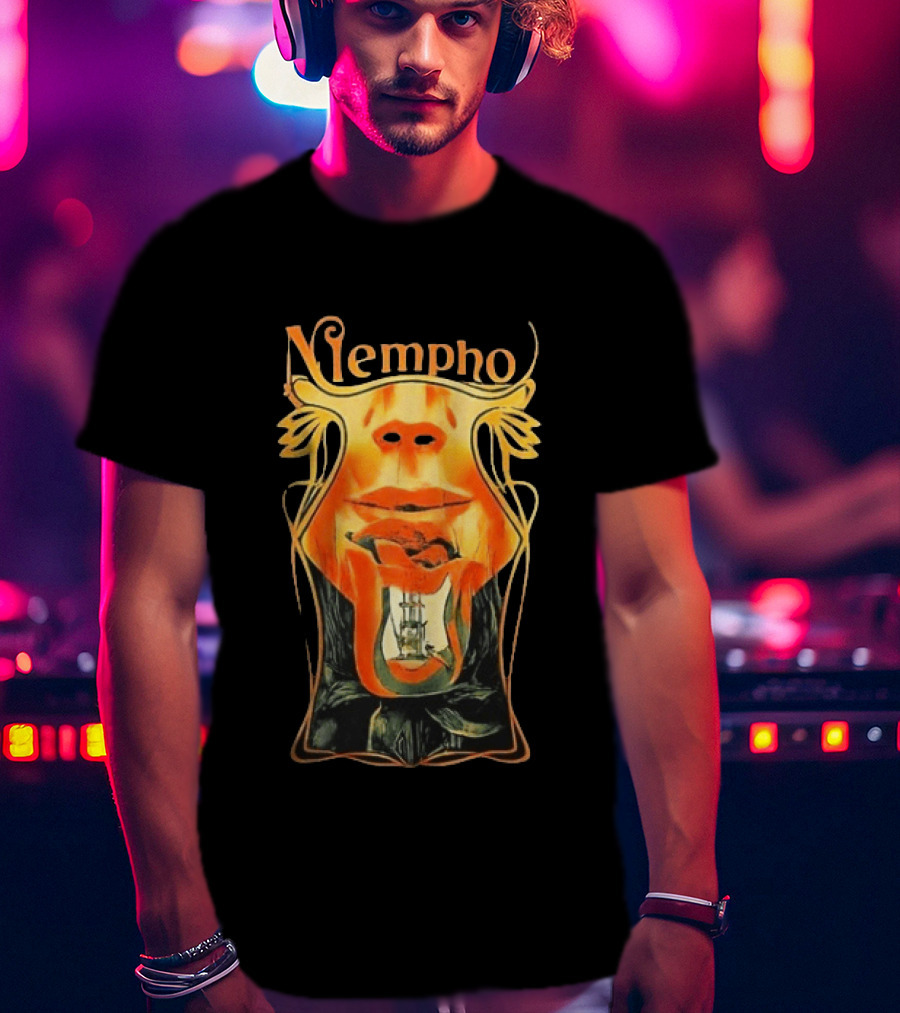 Mempho Music Festival 2026 Surreal Mask Art With Vivid T-Shirt