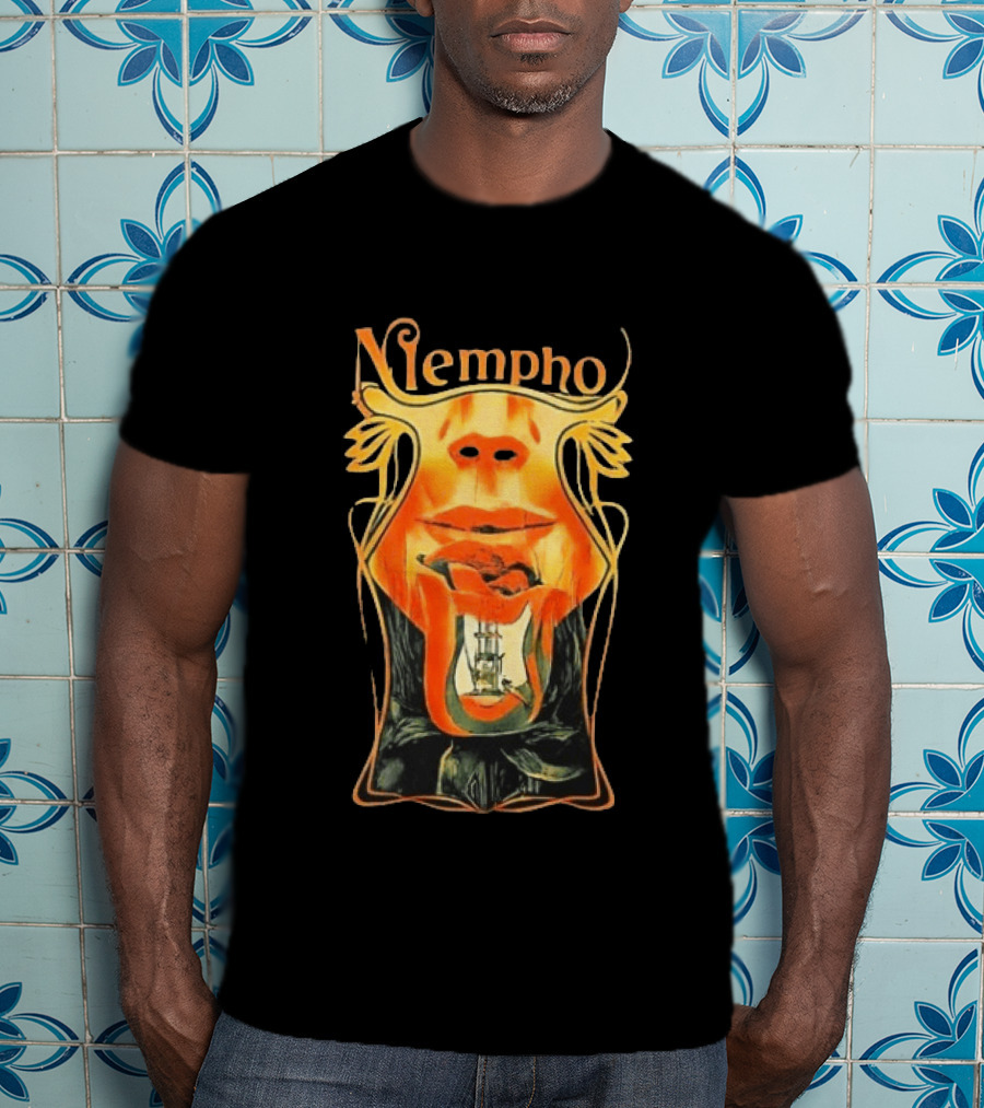 Mempho Music Festival 2026 Surreal Mask Art With Vivid T-Shirt