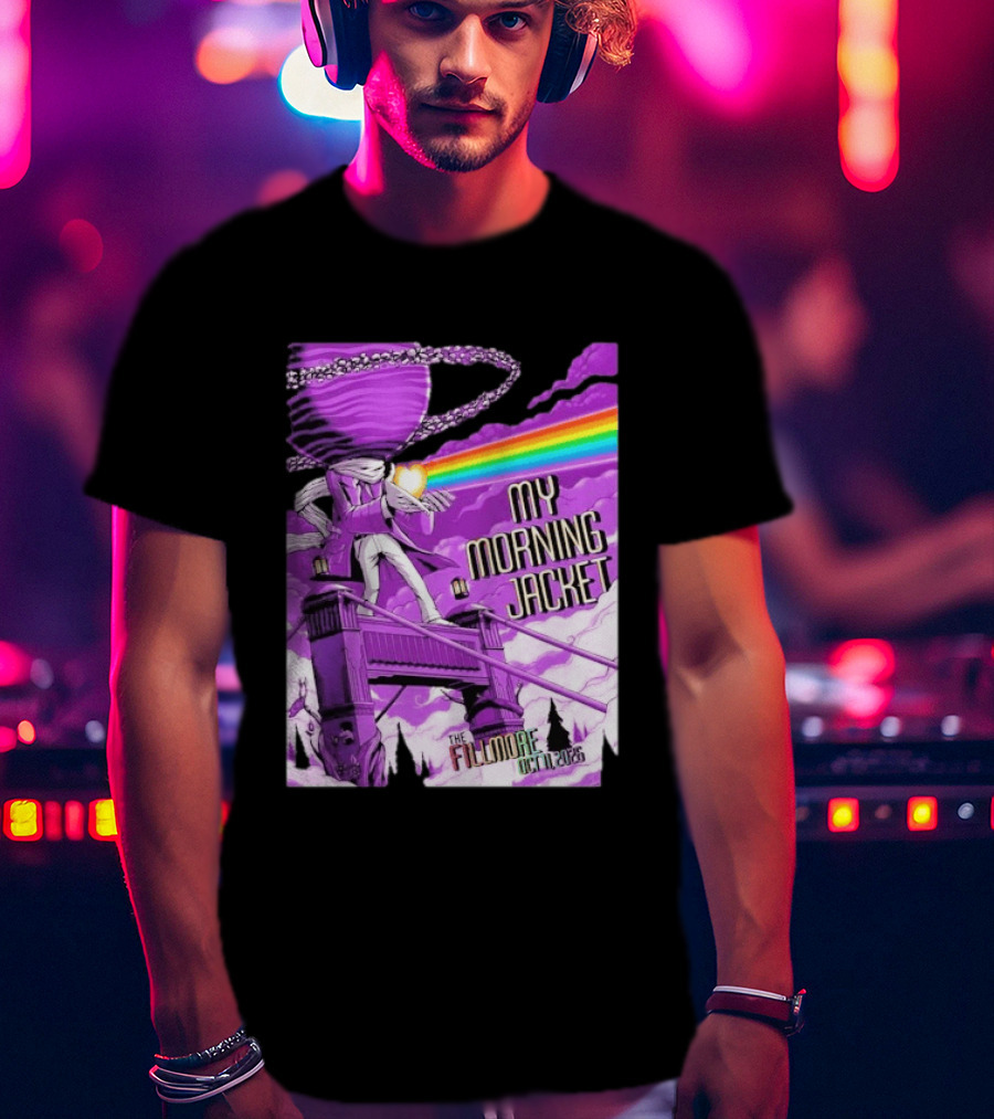 The Fillmore October 11th 2026 My Morning Jacket Psychedelic Event T-Shirt