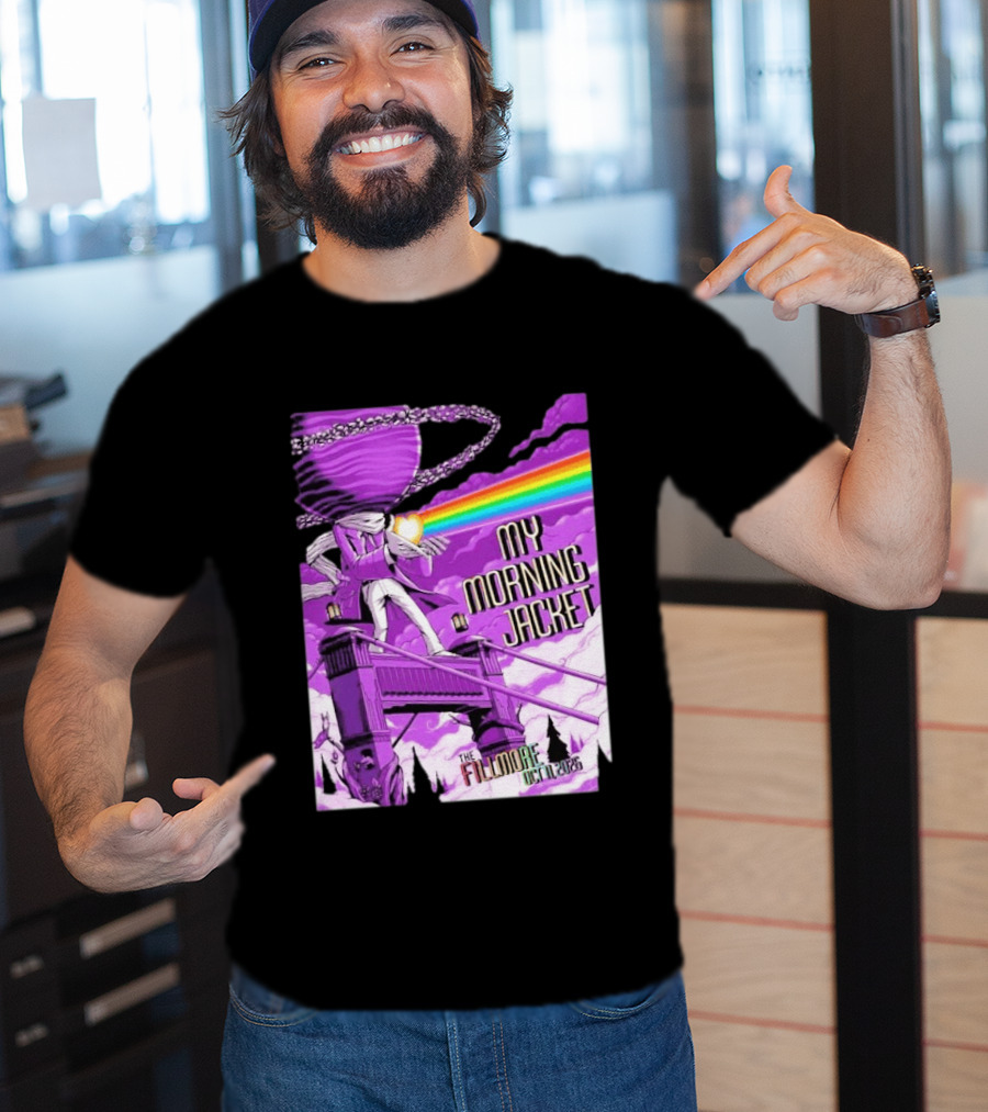 The Fillmore October 11th 2026 My Morning Jacket Psychedelic Event T-Shirt