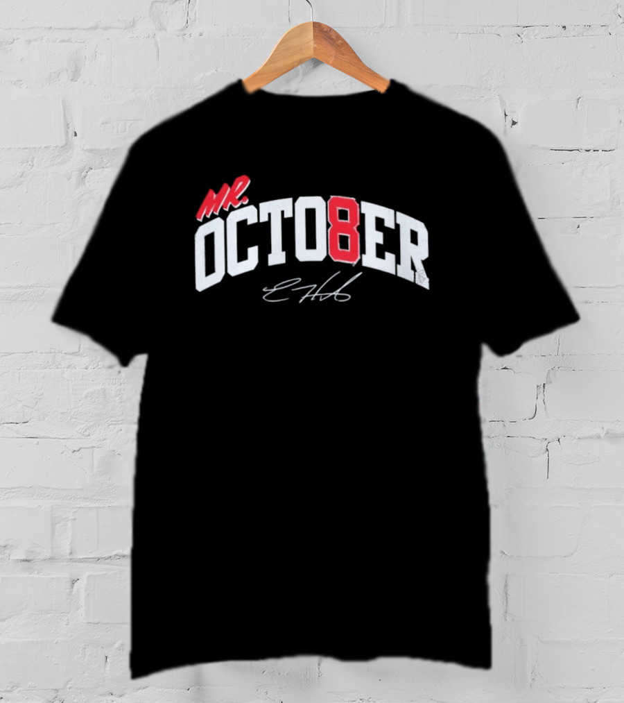 Enrique Hernandez Mr. October 8 Los Angeles Dodgers T-Shirt