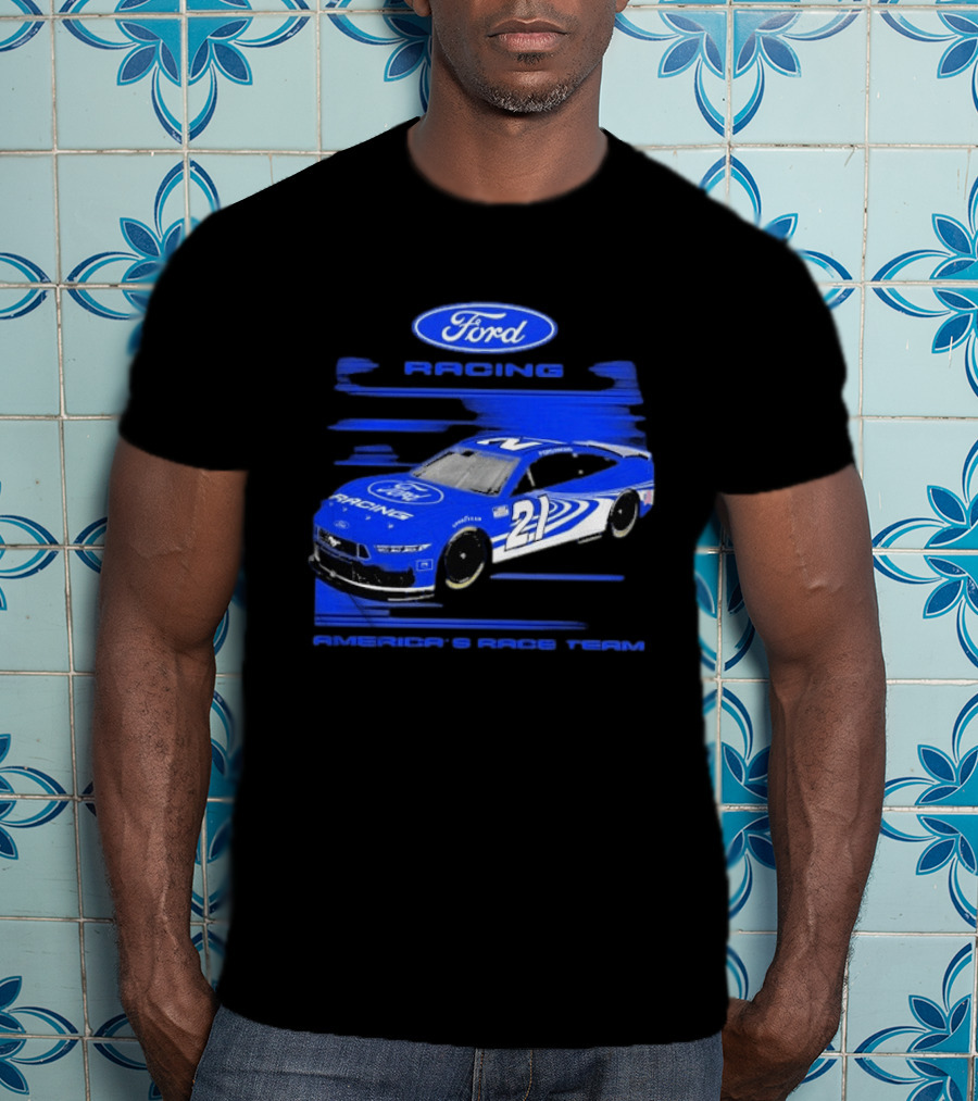 Ford Racing Nascar 21 America's Race Team T-Shirt