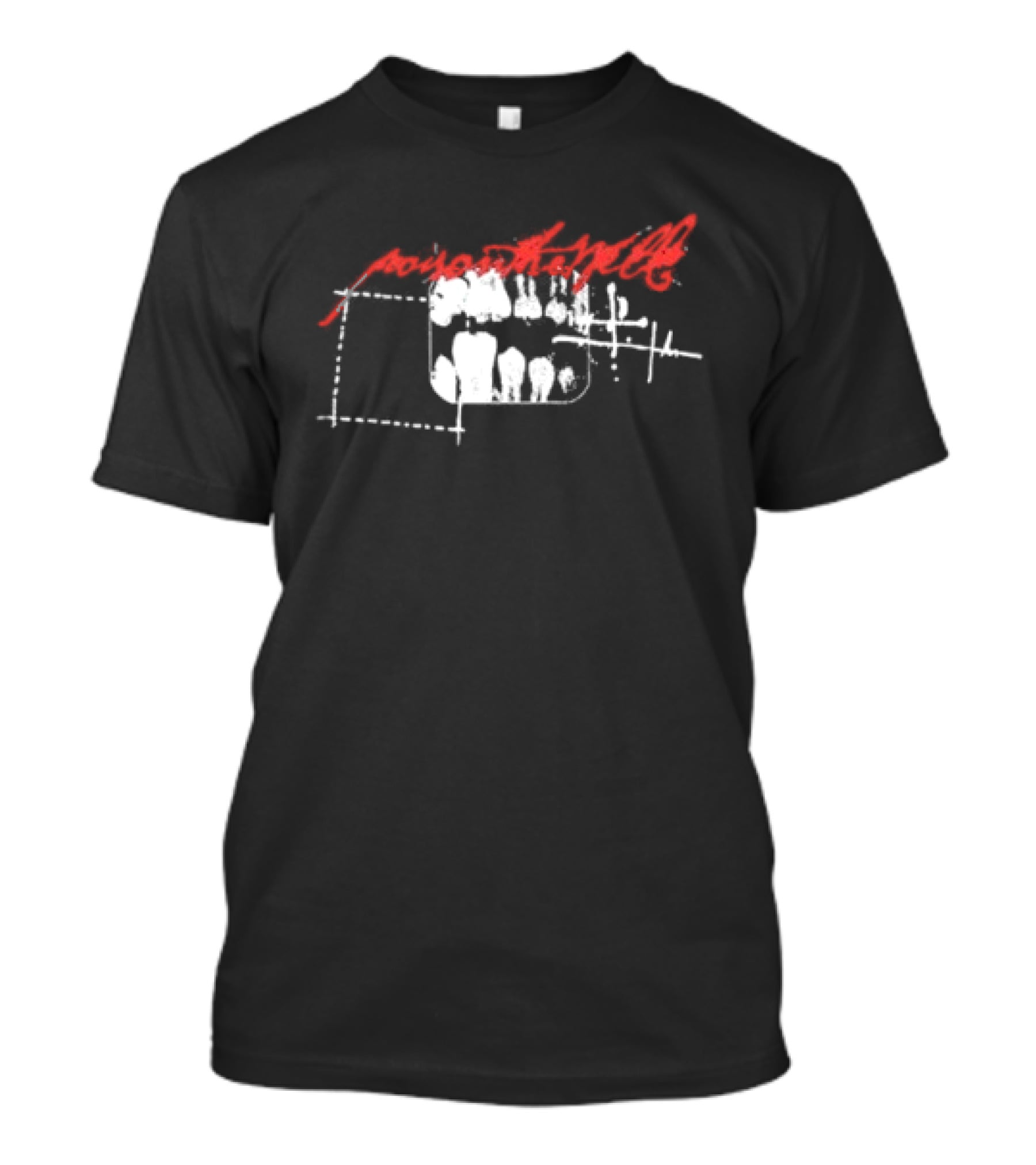 Poison The Well Peace In Place X Ray Tour 2026 Red White T-Shirt