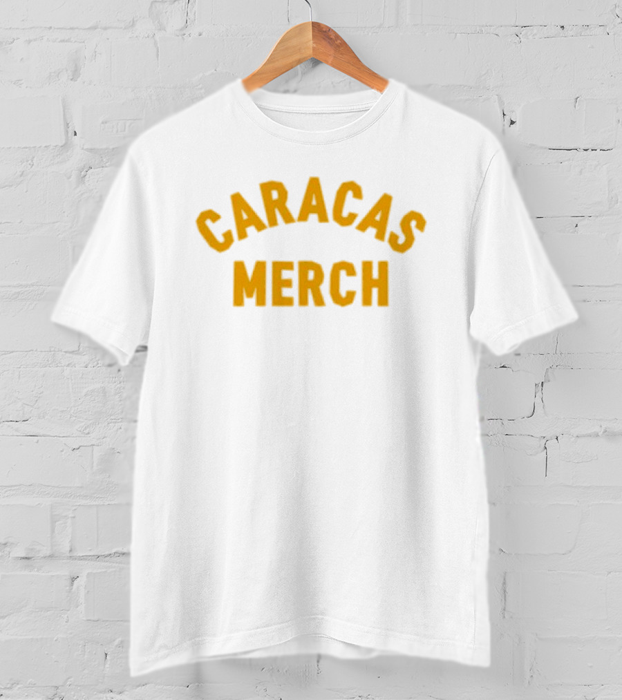 Caracas Merch Orange White T-Shirt