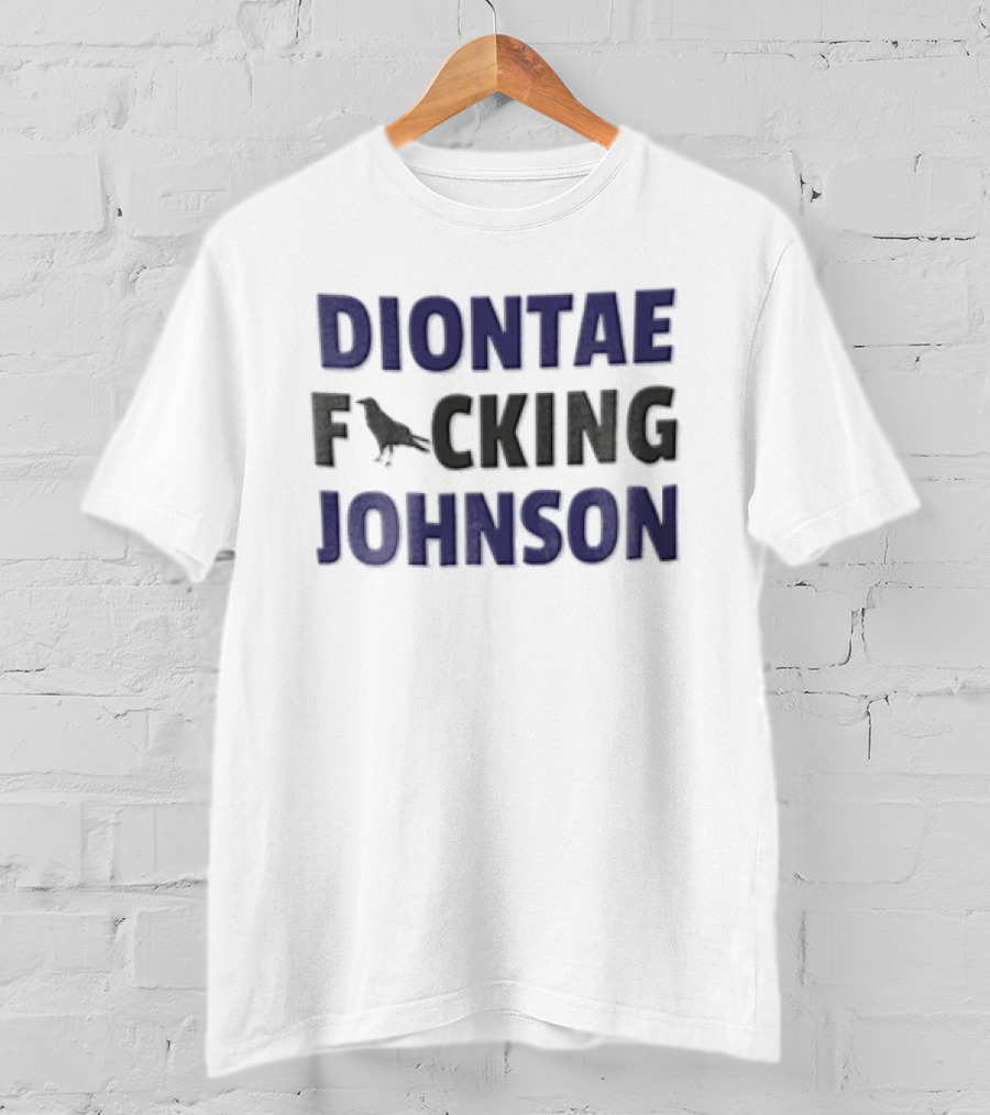 Diontae Fucking Johnson Crow Silhouette Ohio T-Shirt