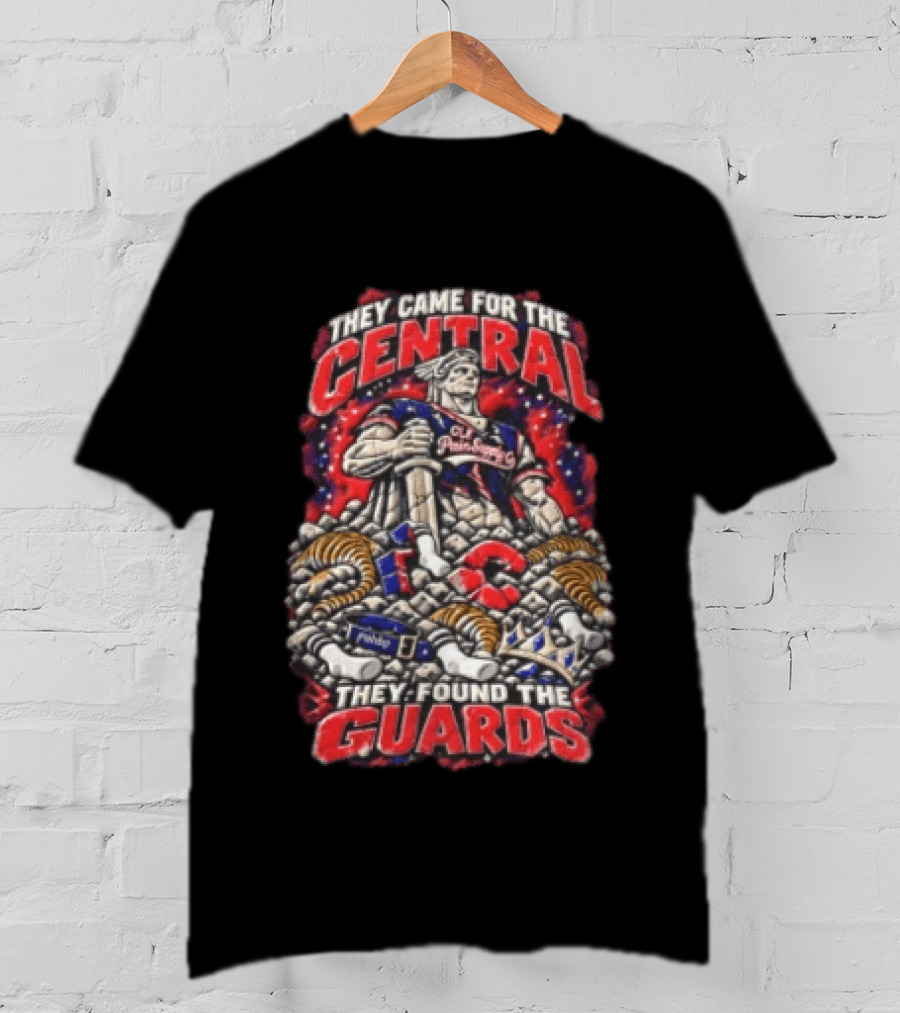 Cleveland Guardians They Came For The Central They Found The Guards Historic Baseball Legacy T-Shirt