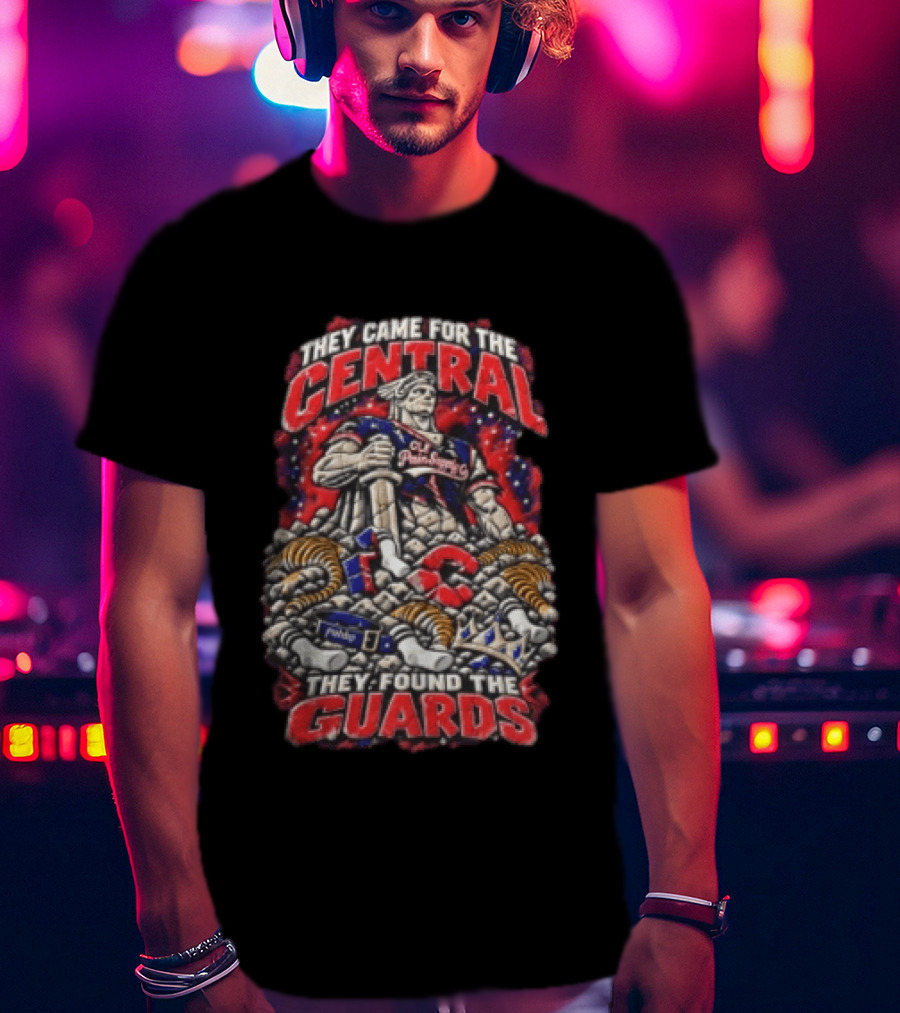 Cleveland Guardians They Came For The Central They Found The Guards Historic Baseball Legacy T-Shirt