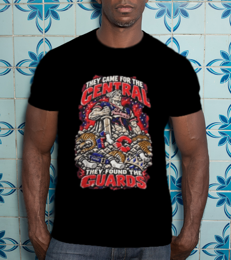 Cleveland Guardians They Came For The Central They Found The Guards Historic Baseball Legacy T-Shirt