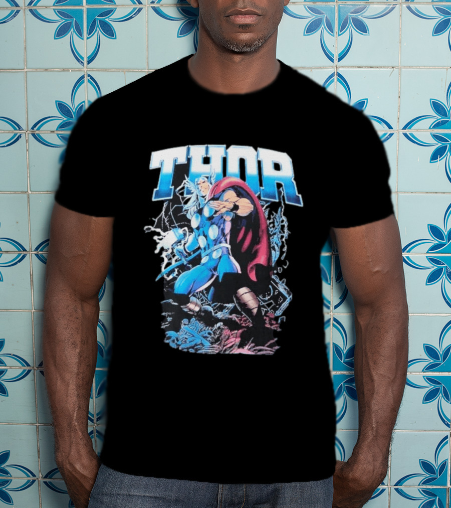 Thor Marvel Comic Vintage Art Exclusive T-Shirt