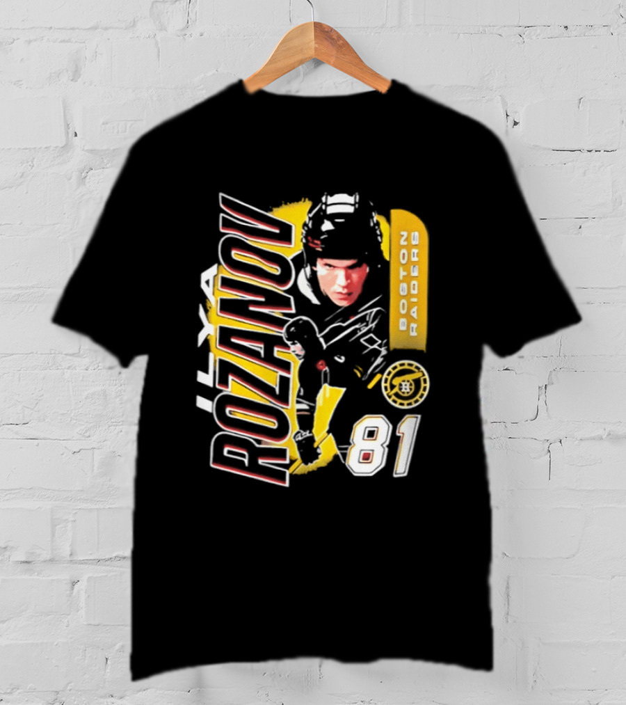 Rozanov Boston Raiders Hockey 81 T-Shirt