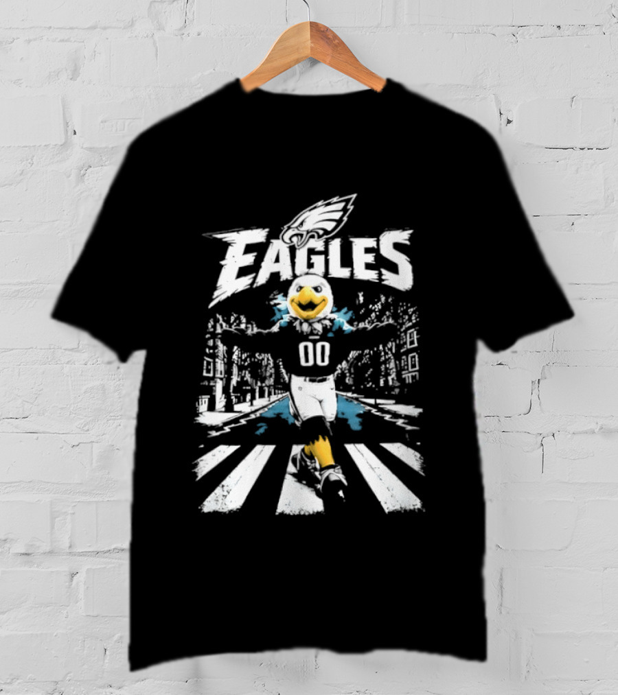 Philadelphia Eagles Fly Eagles Fly Mascot 2026 T-Shirt