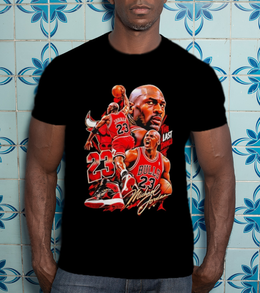 Michael Jordan Chicago Bulls 23 The Last Dance Bootleg T-Shirt