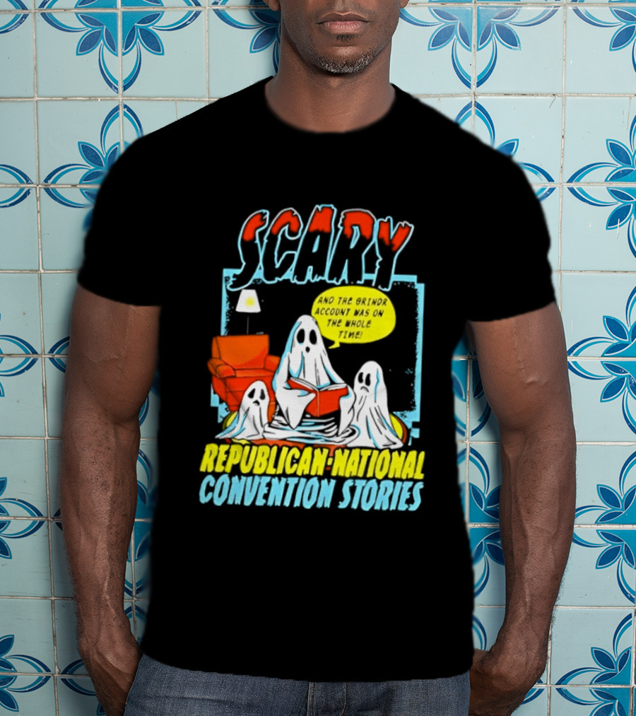 Scary Republican National Convention Stories Ghosts Reading Tales T-Shirt