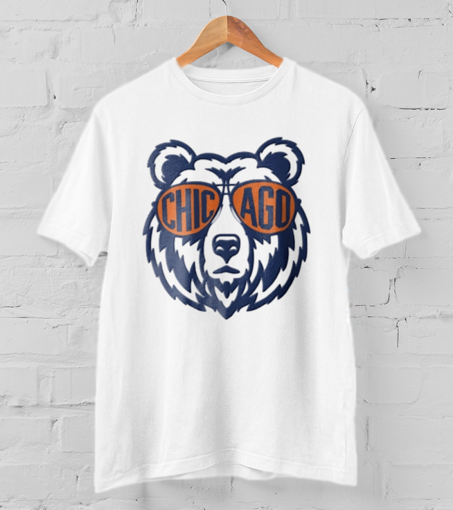 Chicago Bear Sunglasses T-Shirt