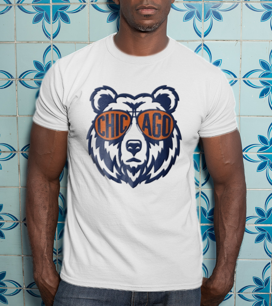 Chicago Bear Sunglasses T-Shirt