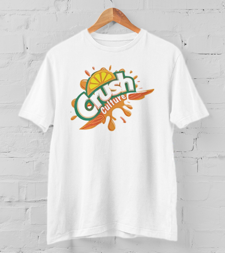 Crush Culture Orange Slice Splash T-Shirt