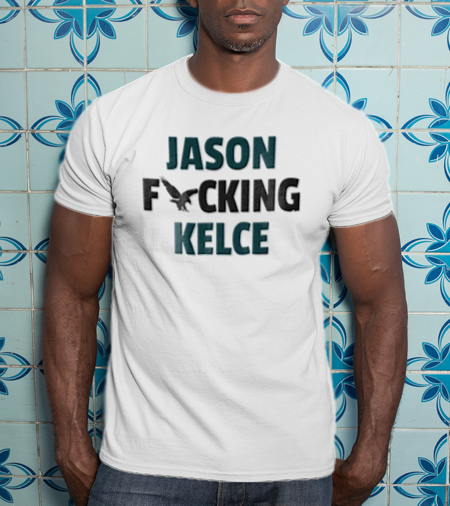 Philadelphia Eagles Jason Kelce Iconic Catchphrase Eagle T-Shirt